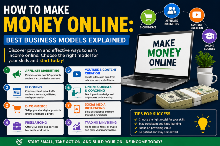 How to Make Money Online: Best Business Models Explained